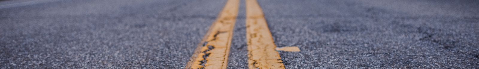 Image of road with painted lines.