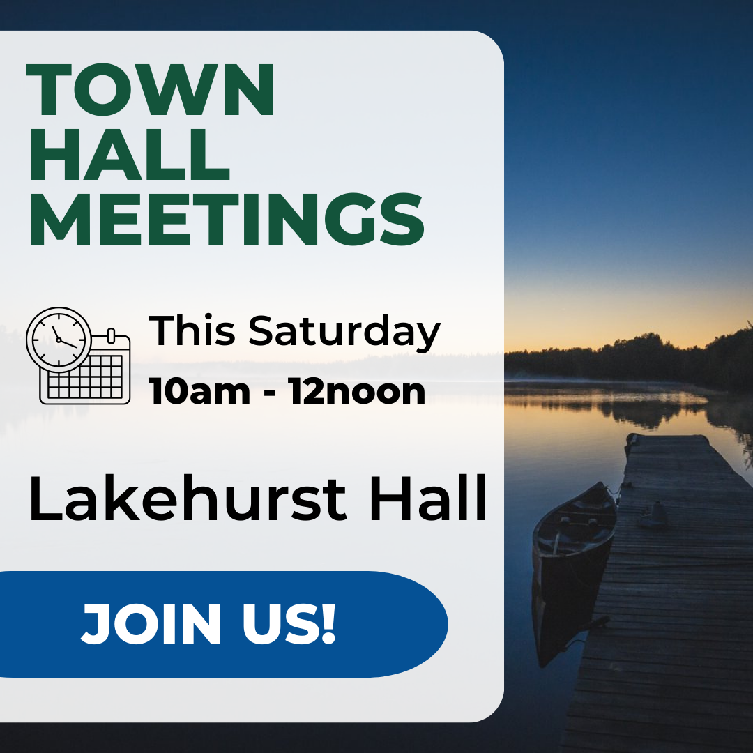 Lakehurst Hall Town Hall Meeting 2024.